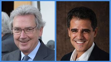 Da sinistra: Franco Bernabè e Stefano Azzi, rispettivamente Senior Strategic Advisor e Ceo di Dazn Italia