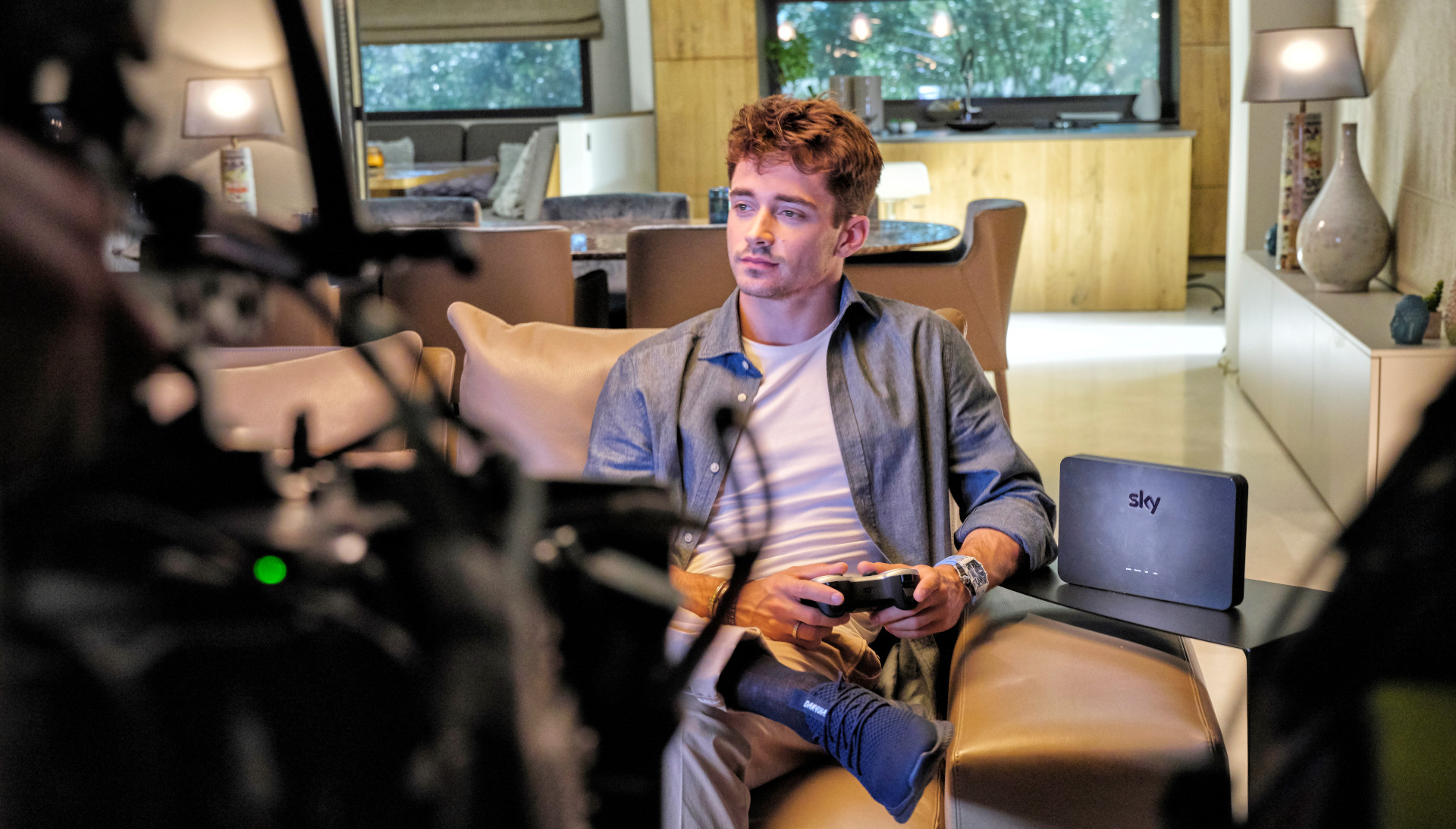 Charles Leclerc nel nuovo spot di Sky Wifi