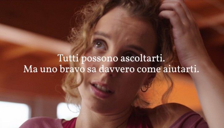 Un'immagine della prima campagna tv di Unobravo