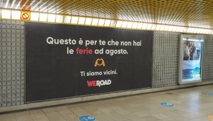 WeRoad insieme a IGPDecaux per la nuova campagna OOH a Milano.png
