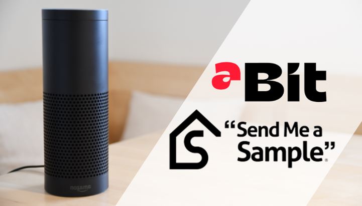 ABit porta in Italia Send me a Sample piattaforma di sampling ad attivazione vocale.png