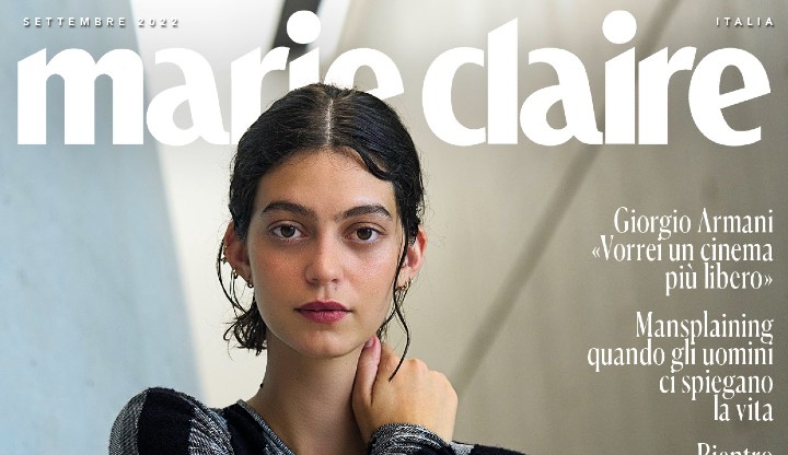 Hearst rinnova Marie Claire: un dettaglio della nuova grafica di copertina
