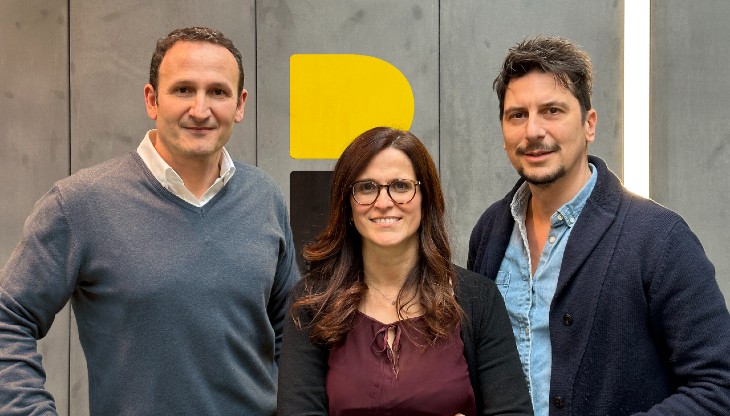 Da sinistra: Niccolò Arletti, Sonia Magri e Luca Cortesini