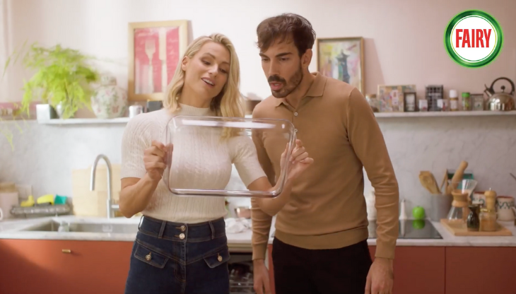 Michelle Hunziker nel nuovo spot Fairy