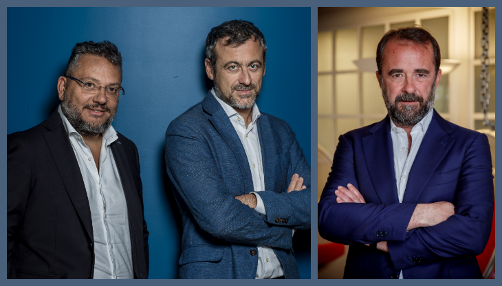 Luca Lani, Fernando Diana e Andrea Di Camillo