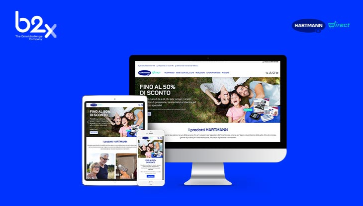 Hartmann sceglie b2x per il nuovo eshop Hartmann Direct 