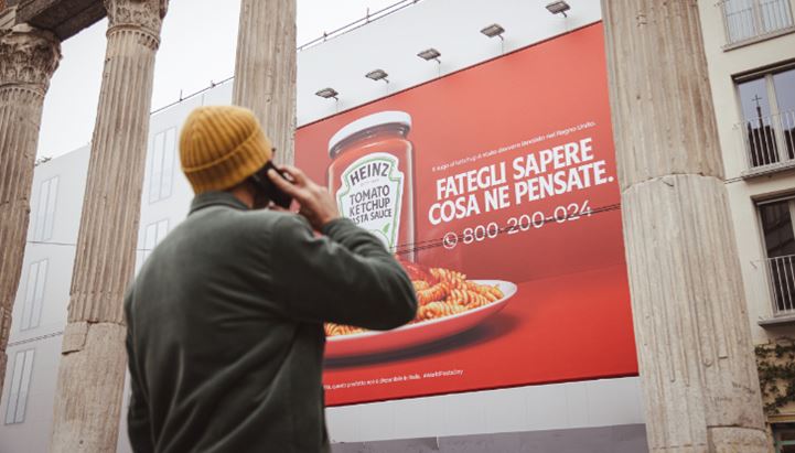 Heinz Italia lancia la campagna contro la pasta col Ketchup. Firma Wunderman Thompson Italia