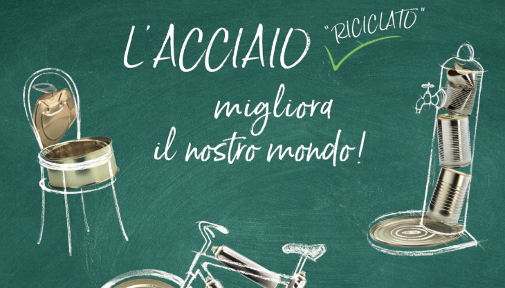 Consorzio Ricrea: al via la campagna “L’acciaio riciclato migliora il nostro mondo”  