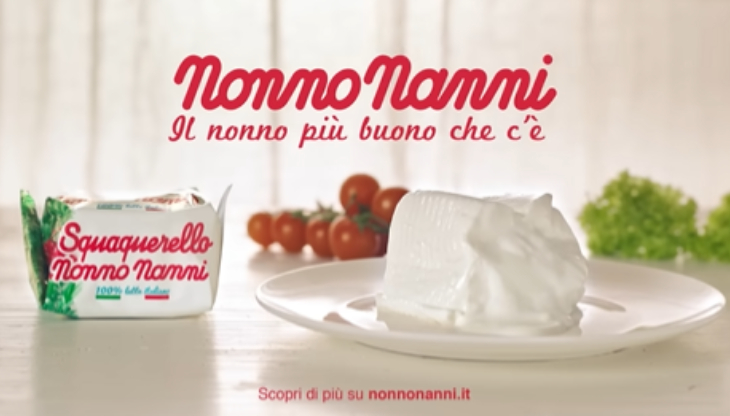 Nonno Nanni torna in comunicazione portando lo Squaquerello e incontrando le specialità regionali Italiane 