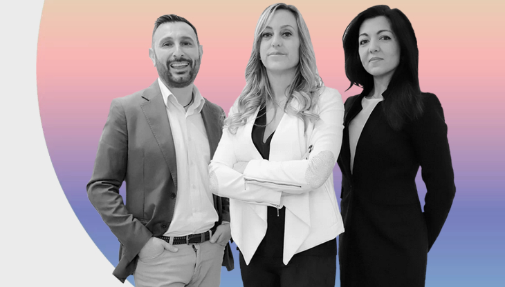  Da sinistra: Gaetano Romeo, Enrica Fantoni,Tiziana Lattaruli