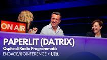 Luca Filigheddu, Ceo di Paperlit (Datrix), on air su Radio Programmatic