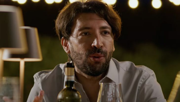 Un frame tratto da uno degli spot di MD con il comico Herbert Ballerina