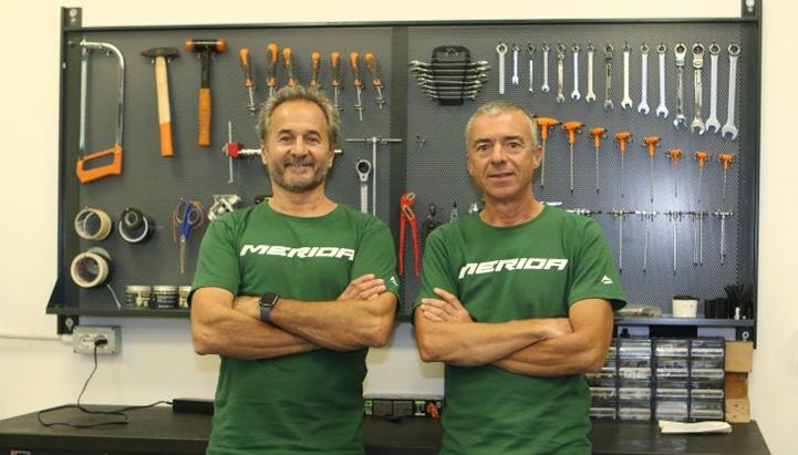 Simone Maltagliati e Gianluca Bonanomi, rispettivamente Marketing Director e Sales Director di Merida Italy