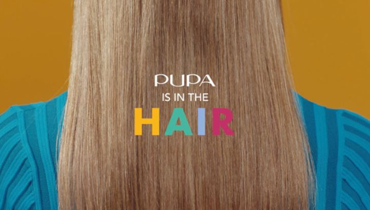 Pupa lancia la sua linea hair care con la nuova campagna "Pupa is in the Hair"