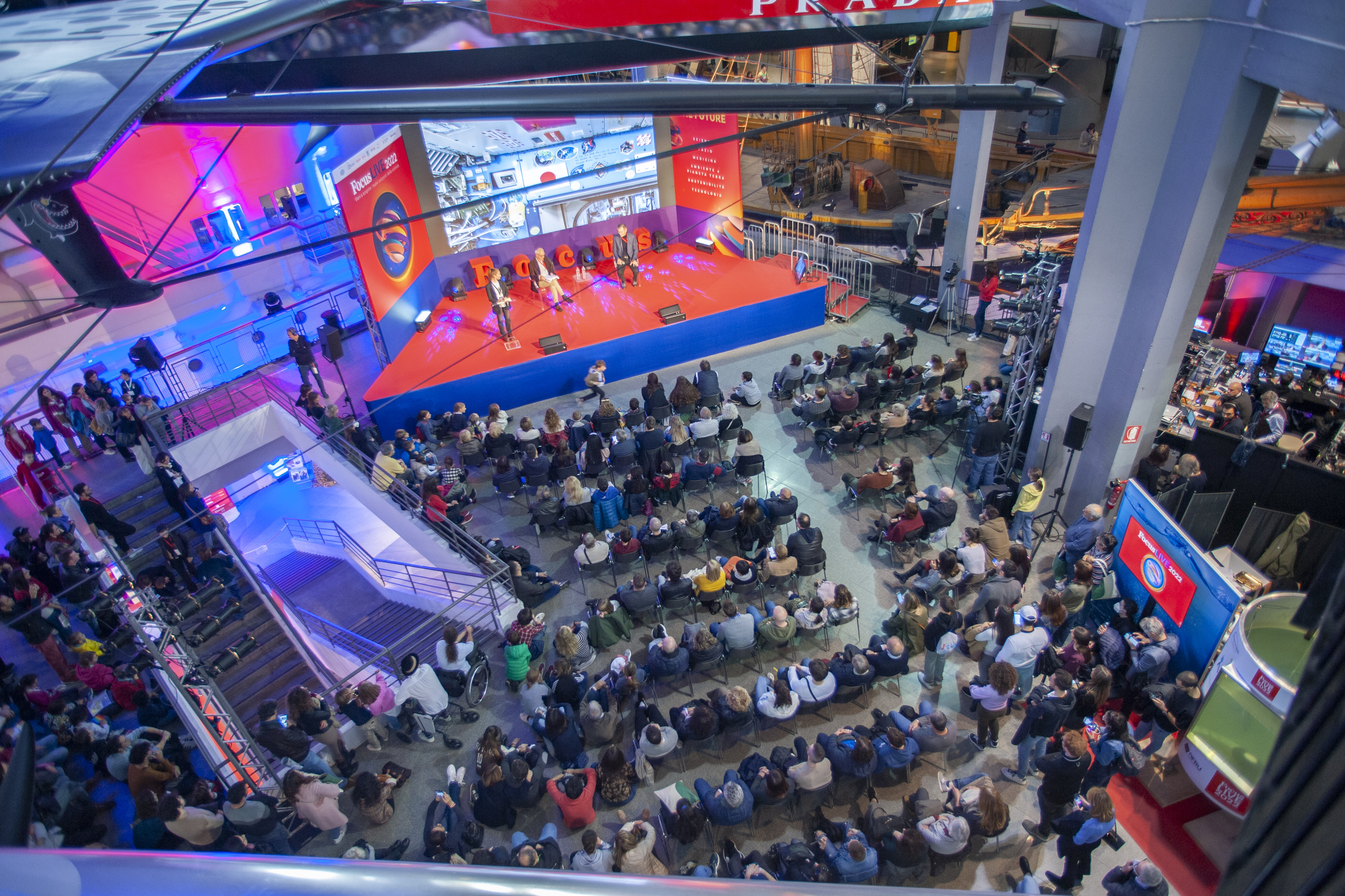 Una foto della scorsa edizione di Focus Live, che quest'anno torna tra il 3 e il 5 novembre con la sesta edizione