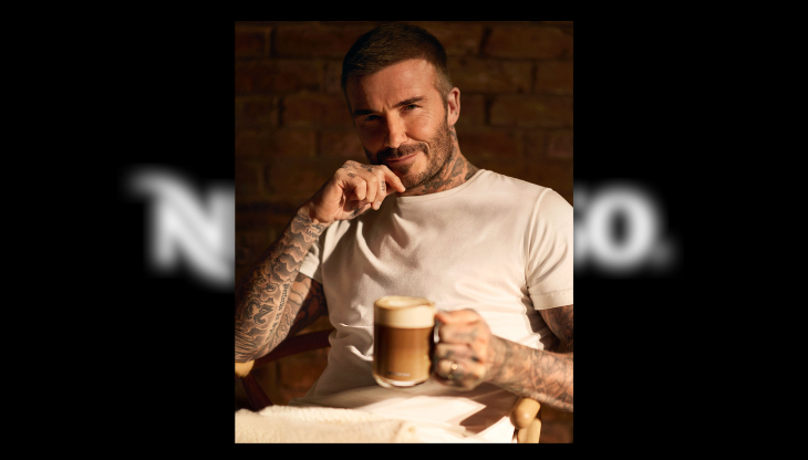 David Beckam è il nuovo brand partner di Nespresso