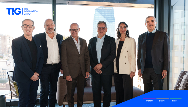 Marketing Multimedia diventa TIG - The Innovation Group. Nella foto, il Comitato di Direzione