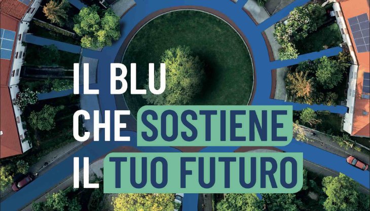 Il “Le fil bleu” di Bluenergy protagonista della campagna pubblicitaria 
