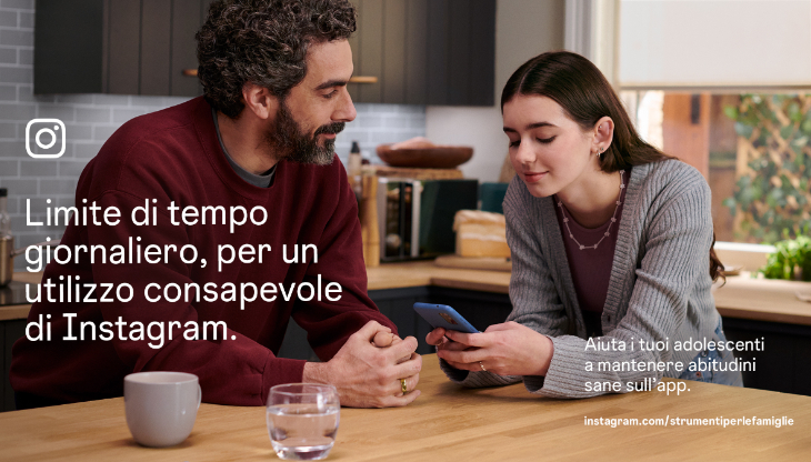 Meta lancia in Italia una campagna per far conoscere gli strumenti    di sicurezza di Instagram. Firma SS+K 