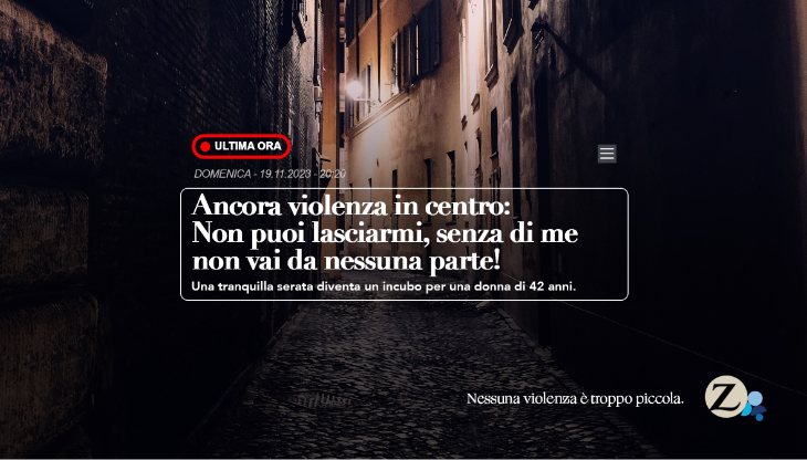 Zurich “Nessuna violenza è troppo piccola”