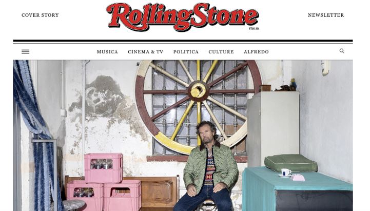 Carlo Cracco, ambassador per Lavazza, sulla copertina di Rolling Stone Italia
