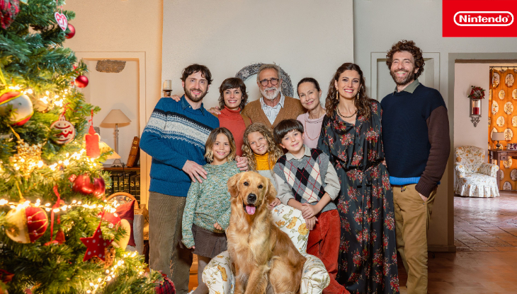 Nintendo Switch celebra le feste con uno spot dedicato a chi ama condividere