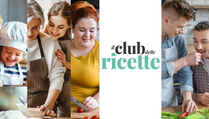 La nuova brand identity de "Il Club delle Ricette"