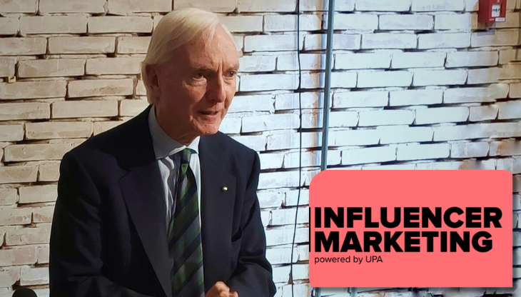 Il Presidente di UPA, Lorenzo Sassoli de Bianchi, in un momento di confronto con la stampa