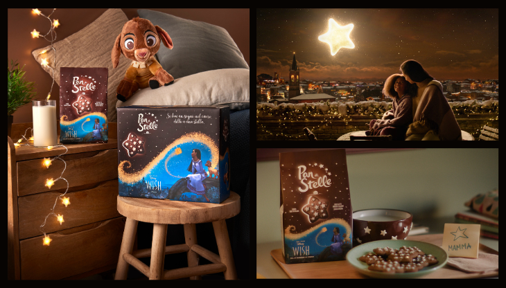 Pan di Stelle e Disney insieme per un Natale da sogno firmato da Armando Testa