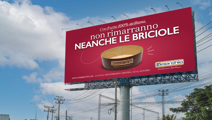 “Non rimarranno neanche le briciole”, nuova campagna natalizia per Tomarchio Pasticceria Siciliana 