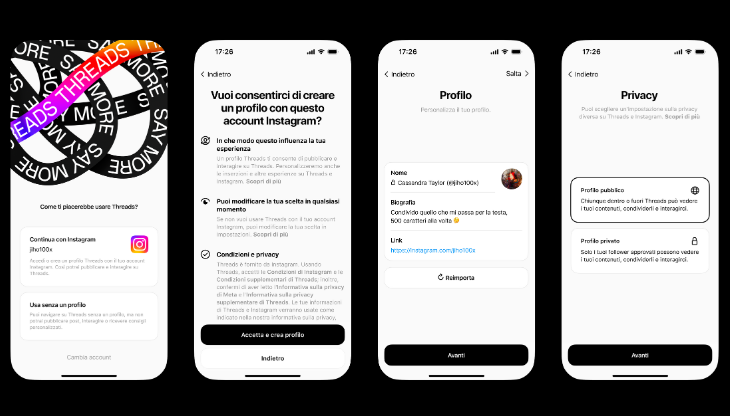 Threads arriva in Europa