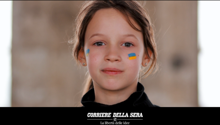 La promo natalizia di Corriere della Sera firmato da Conic