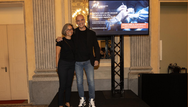 Matteo Morandi e Paola Cattaneo, Presidente e Vice Presidente della Fondazione Morandi
