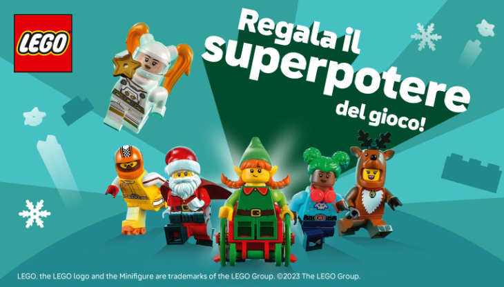 Il Natale Lego diventa ricco di passioni e superpoteri 