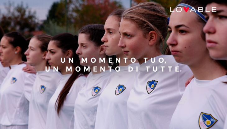  Protagoniste dello spot le calciatrici della prima squadra e delle giovanili della Polisportiva Monterosso