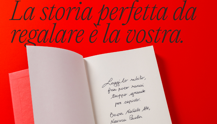 Quando a un “libro aggiungi la tua dedica personale e la tua storia, diventa il regalo perfetto