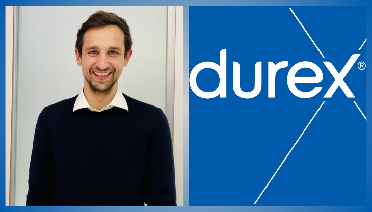 Luca Spadaro ricopre in Reckitt la carica di Group Marketing Manager Durex & Veet per l'Italia