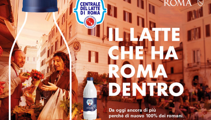 “Il latte che ha Roma dentro”
