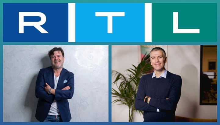 Da sinistra: Giuseppe Bronzino e Davide Pattano, Managing Director di RTL AdAlliance Italia