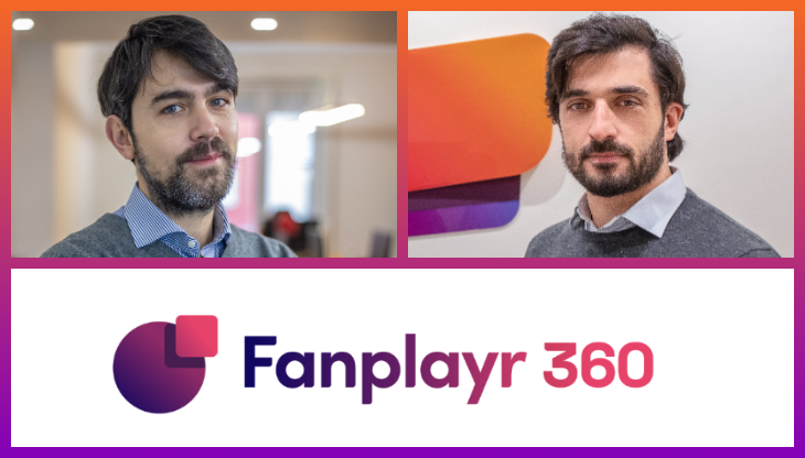Pierluigi Bucci (a sinistra) e Walter Rapino protagonisti della presentazione della CDP Fanplayr 360