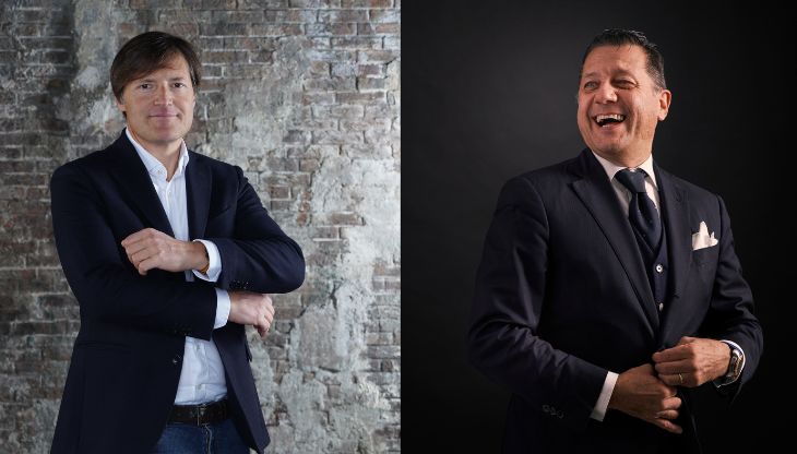 Marco Rossini, presidente e a.d. di Rossini  e Andrea Cimenti, Founding partner e CEO di Different