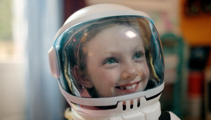 Un'immagine del nuovo spot Kinder Ciccolato