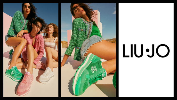 Alcune immagini della campagna Liu Jo dedicata alle sue nuove Sneackers
