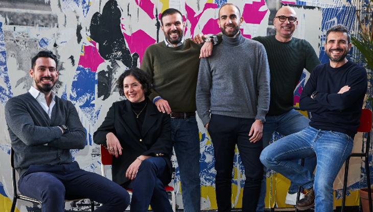 Filippo Melchionna, Ilaria Montorsi, Claudio Bergamini, Luca Giacanelli, Lorenzo Talenti e Marco Durante