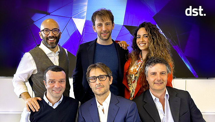 Da sinistra in alto in senso orario: Riccardo Emmolo, Alberto Pacifici, Silvia Franzese, Giorgio Grappelli, Francesco Romano Marcellino e Simone Marrocco 