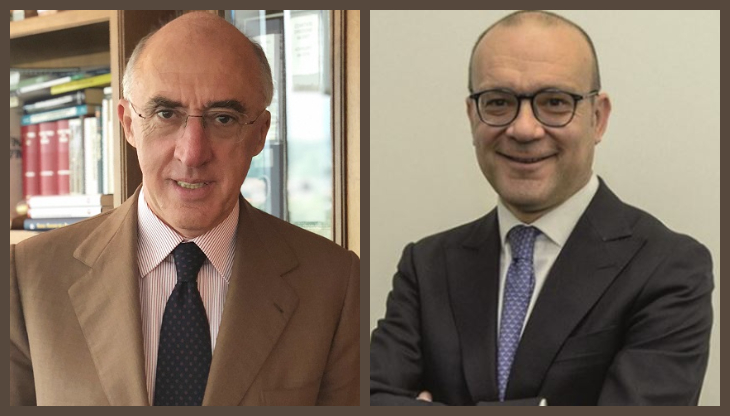 Enrico Marchi e Maurizio Scanavino