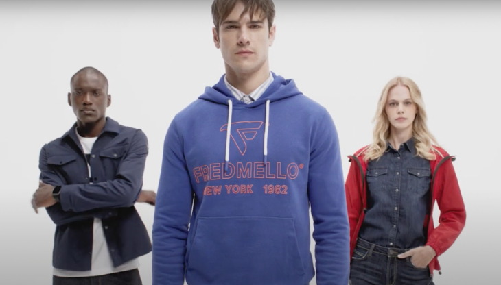Un'immagine del nuovo spot Fred Mello