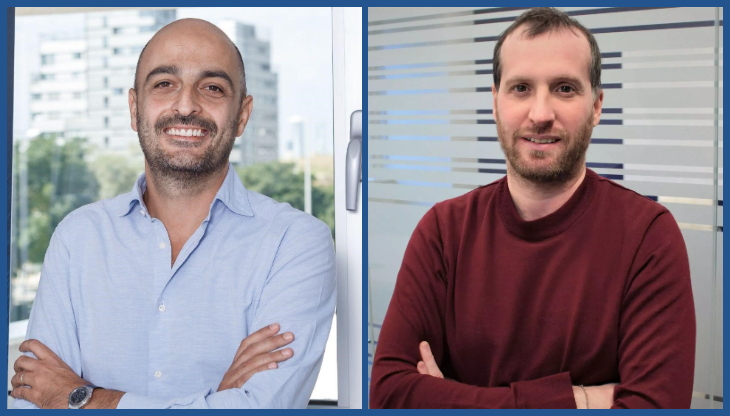 Marco Lenoci di Evolution Group e Mario Marzullo di Content Ads