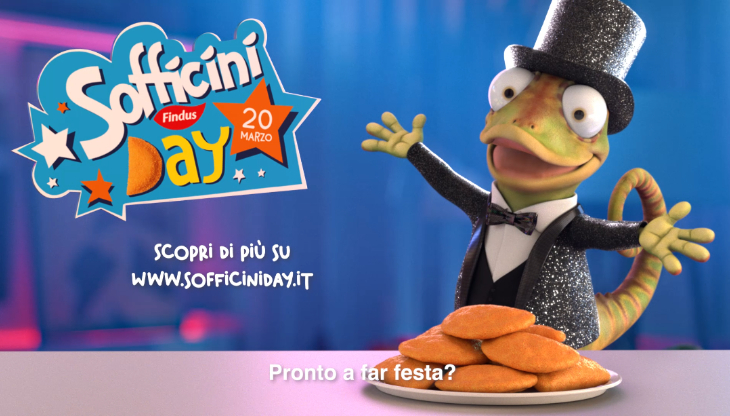 Un'immagine della campagna per il Sofficini Day