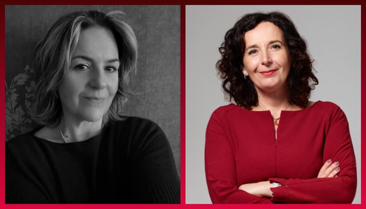 Da sinistra: Chiara Niccolai, nuova Chief Strategy Officer di Dlvbbdo, e la Ceo dell'agenzia Marianna Ghirlanda